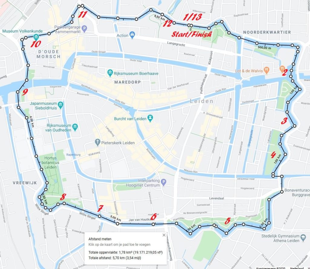 Rondje Singels Leiden
